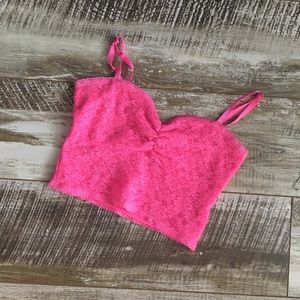 🌸Lace Crop Top//great condition🌸